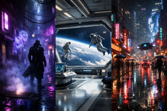 AI Art, Prompts, Cyberpunk