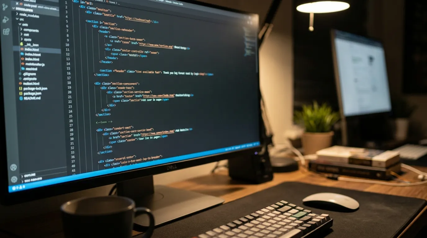 Messy HTML code becoming cleanly indented